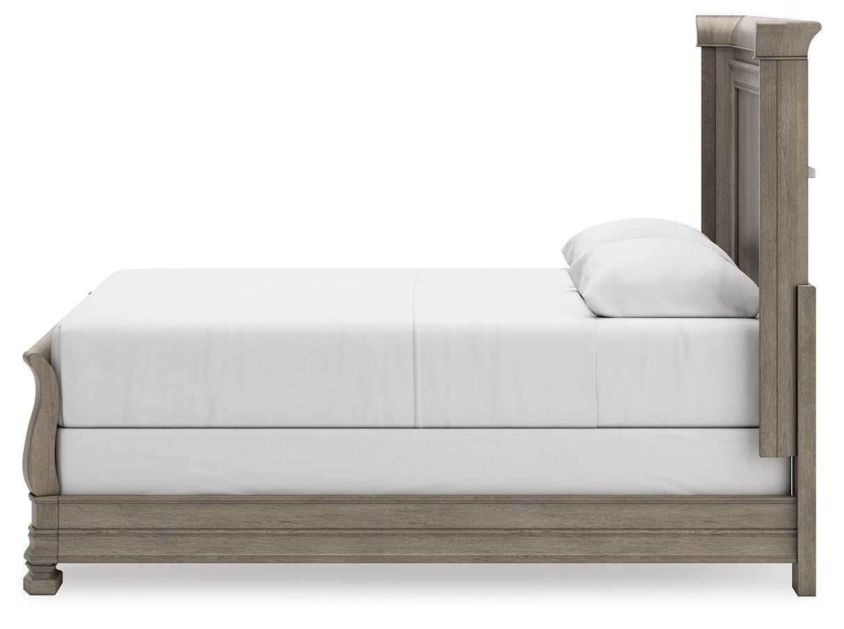 Lexorne - Sleigh Bed by Signature Design by Ashley® | Bel Furniture