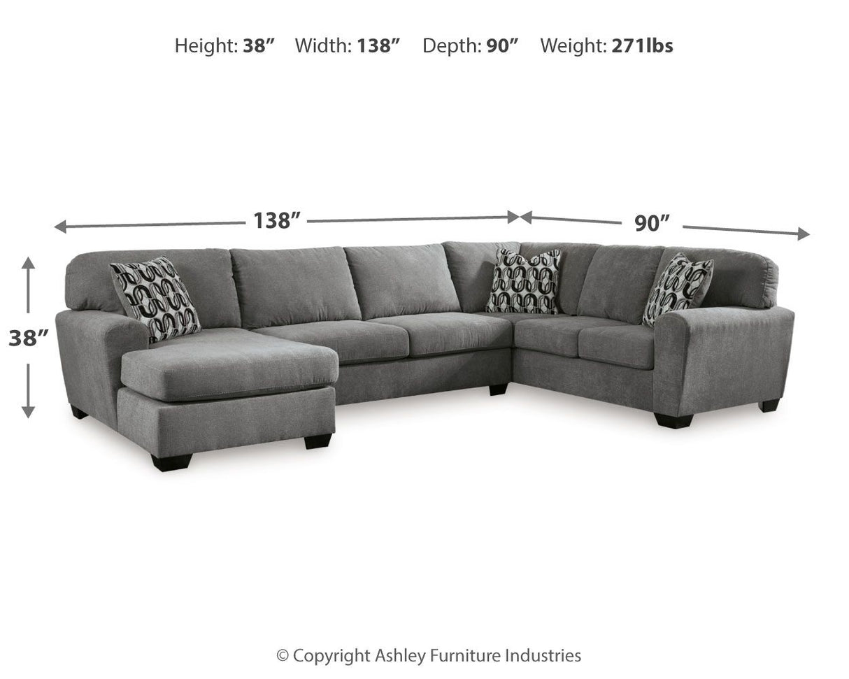 Birkdale Court - Sectional by Benchcraft® | Bel Furniture