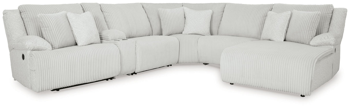 Top Tier - 6 Piece Reclining Sectional