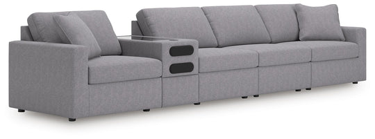 Modmax - Straight Sectional - Granite