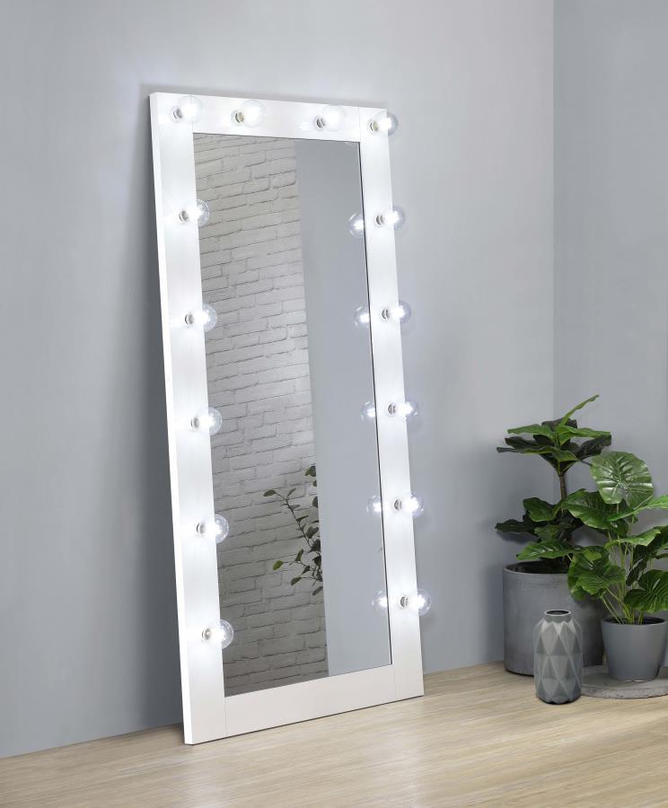 Zayan - Length Floor Mirror With Lighting by Coaster Fine Furniture | Bel Furniture