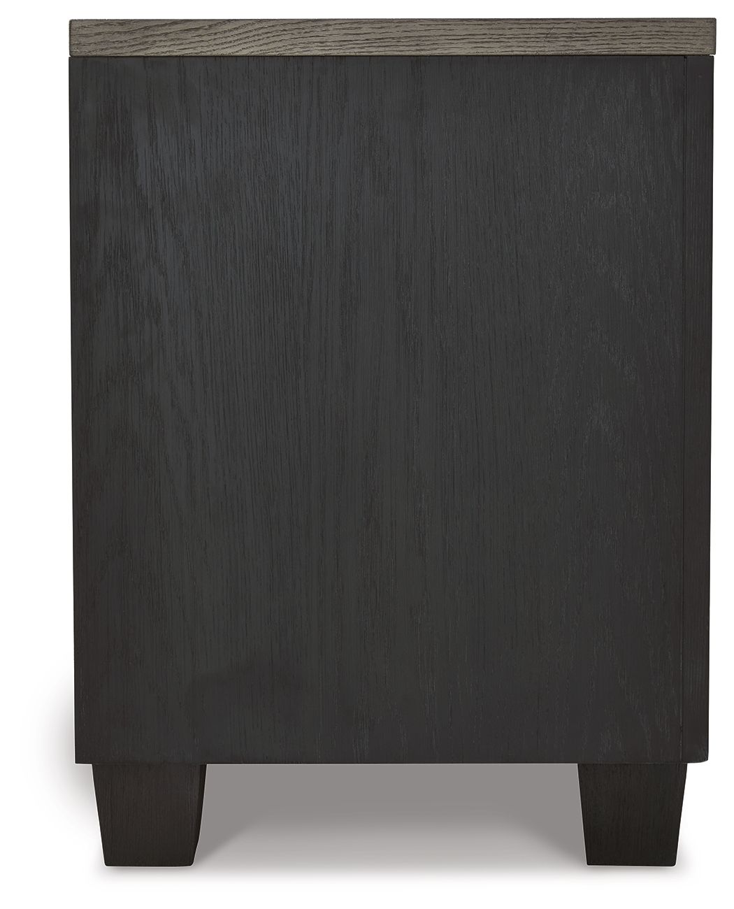 Foyland - Black / Brown - Two Drawer Night Stand by Signature Design by Ashley® | Bel Furniture