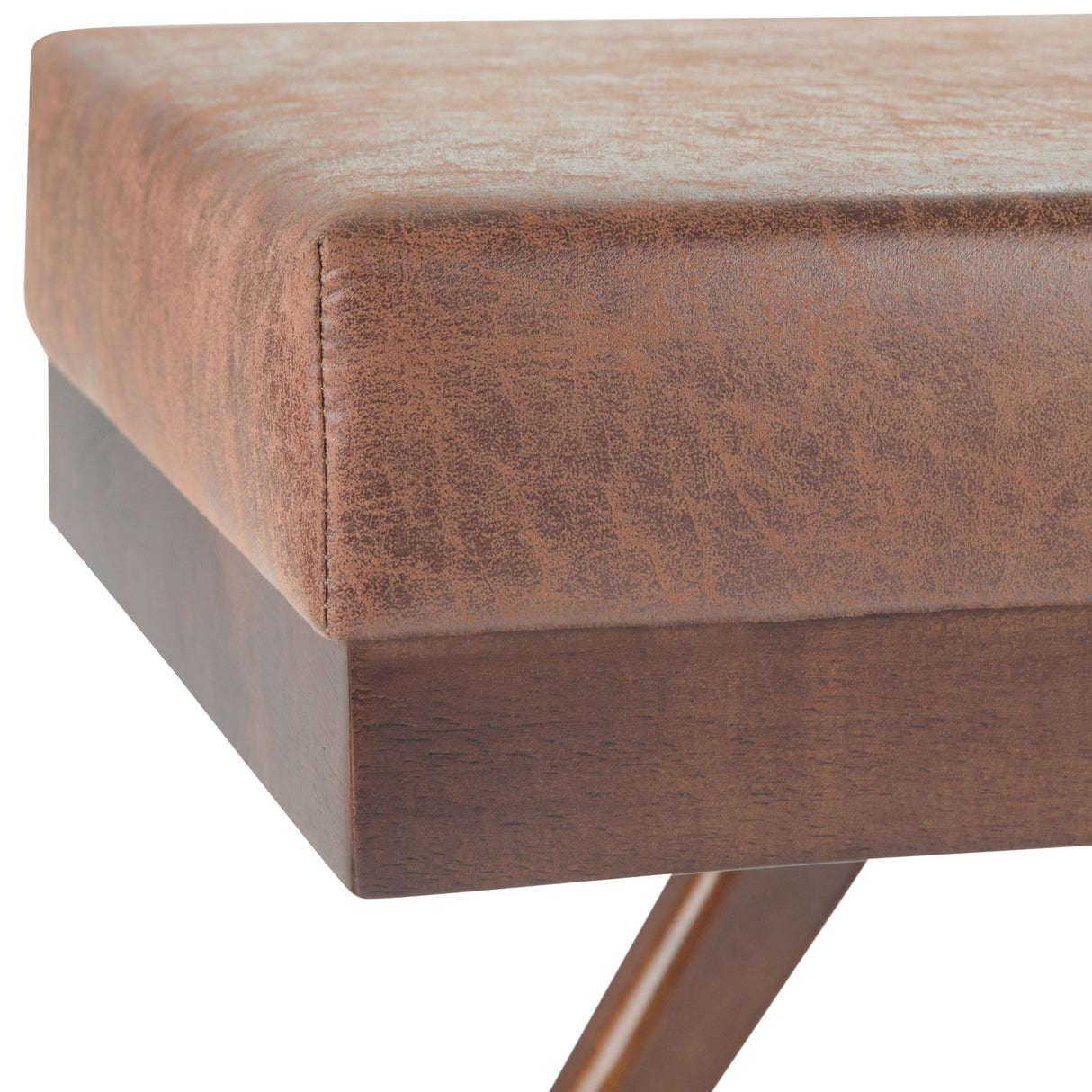 Chanelle - Mid-Century Ottoman Bench by Simpli-Home | Bel Furniture