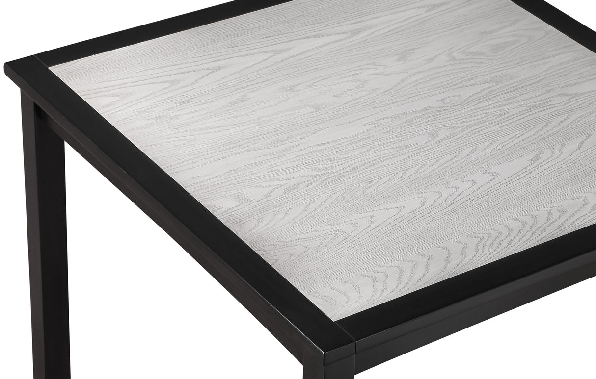 Salvador - 5 Piece Counter Height Set - Charcoal / White by Crown Mark | Bel Furniture