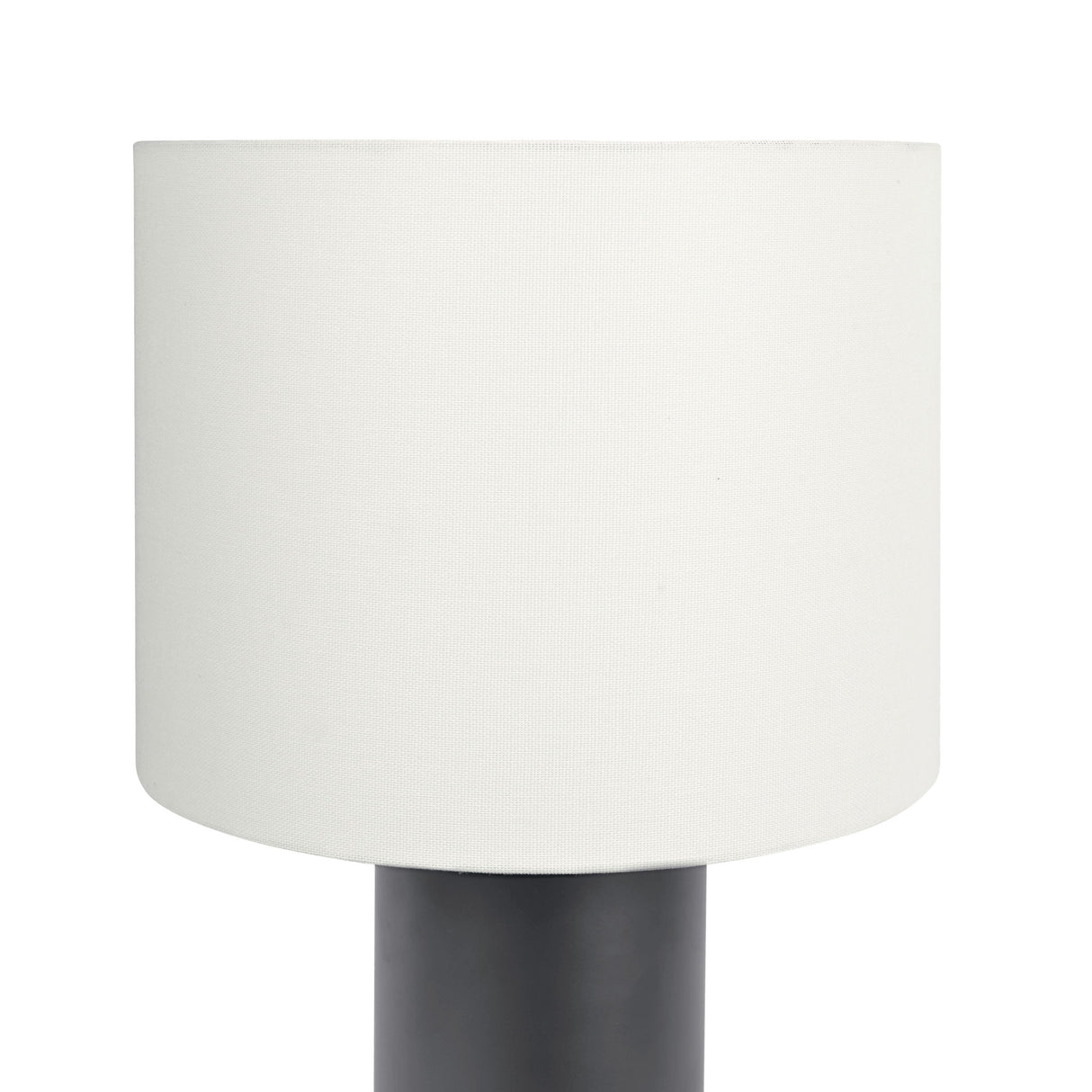 Aura - Table Lamp With On / Off Switch Block Base - Black / White by Ashcroft Furniture | Bel Furniture