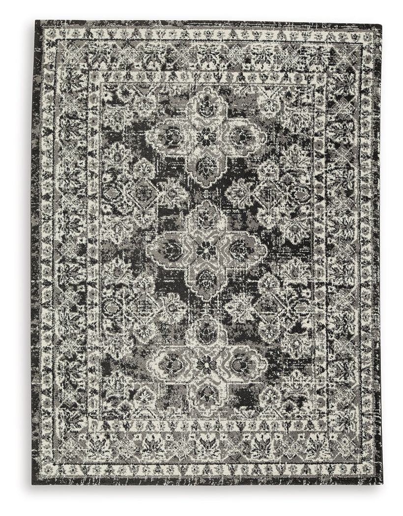 Glennisman - Rug Black by Signature Design by Ashley® | Bel Furniture