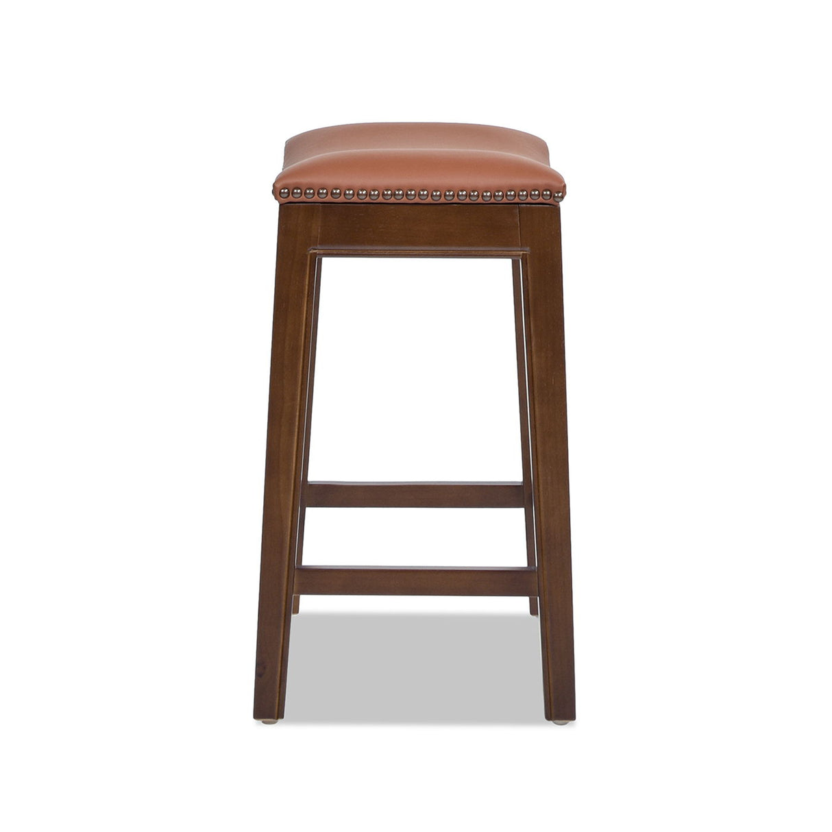 Barlow - Backless Saddle Counter Stool - Brown by Jennifer Taylor Home | Bel Furniture