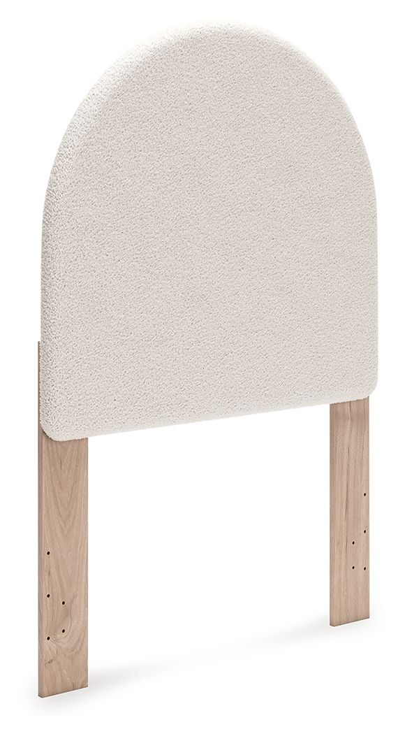 Arloster - Upholstered Panel Headboard White by Signature Design by Ashley® | Bel Furniture
