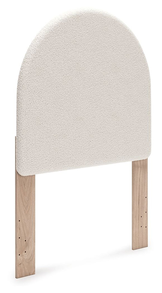 Arloster - Upholstered Panel Headboard White by Signature Design by Ashley® | Bel Furniture