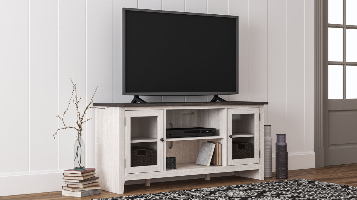 Dorrinson - TV Stand With Fireplace Insert by Signature Design by Ashley® | Bel Furniture