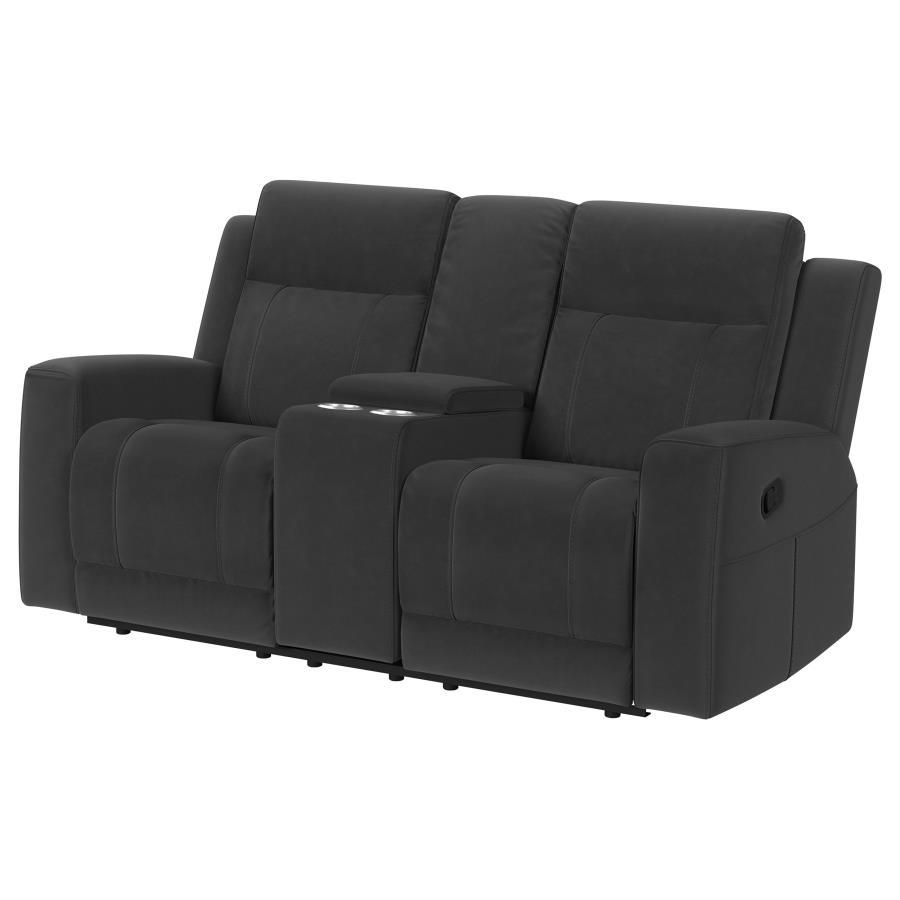 Brentwood - Upholstered Motion Reclining Loveseat by Coaster Fine Furniture | Bel Furniture