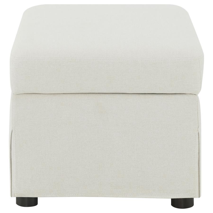 Winter - Upholstered Hydraulic Lift Top Storage Ottoman by Coaster Fine Furniture | Bel Furniture