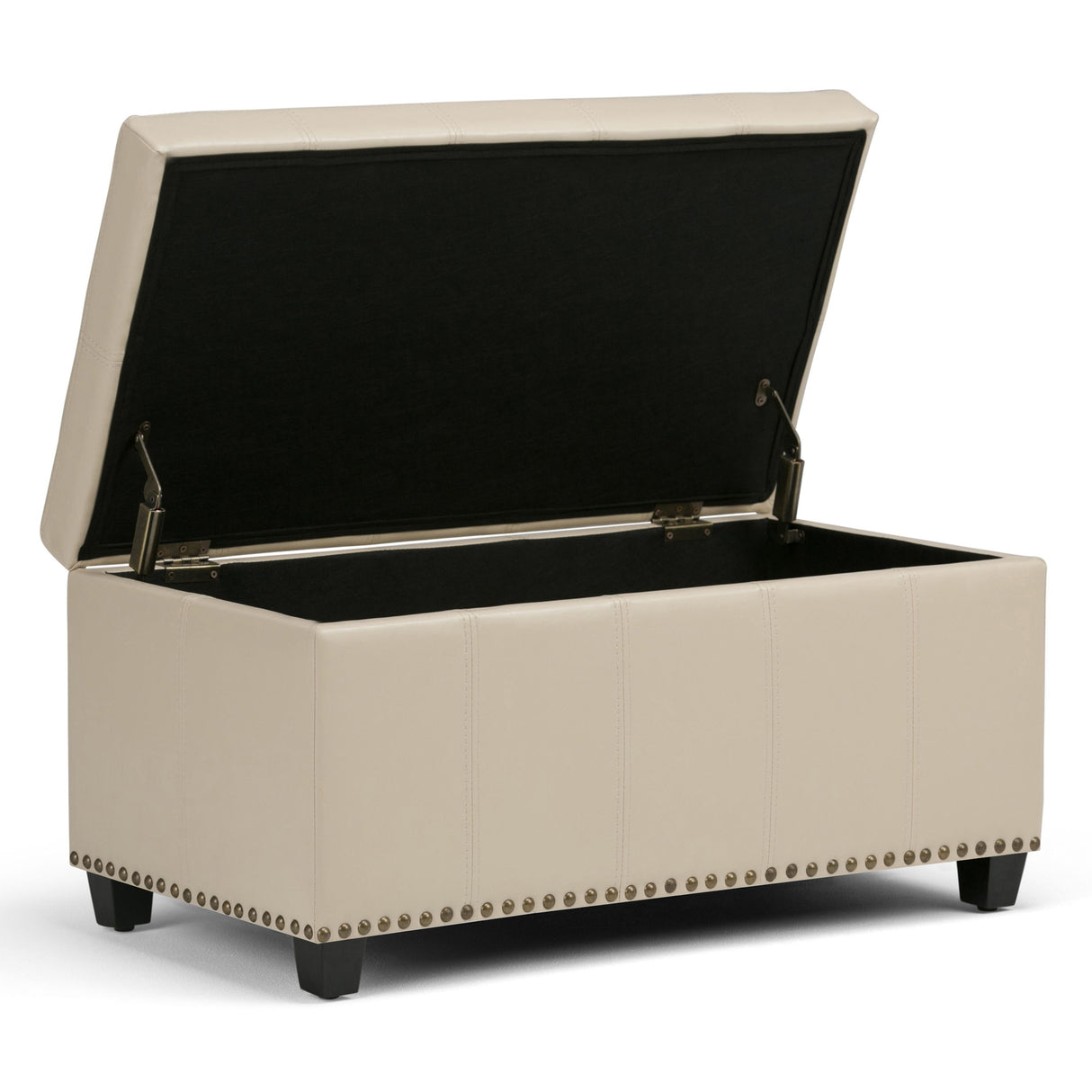 Amelia - Transitional Storage Ottoman Bench by Simpli-Home | Bel Furniture