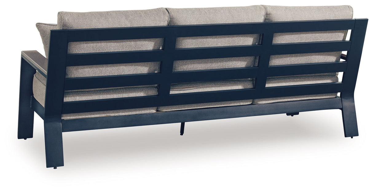 East Beach - Sofa With Cushion - Blue