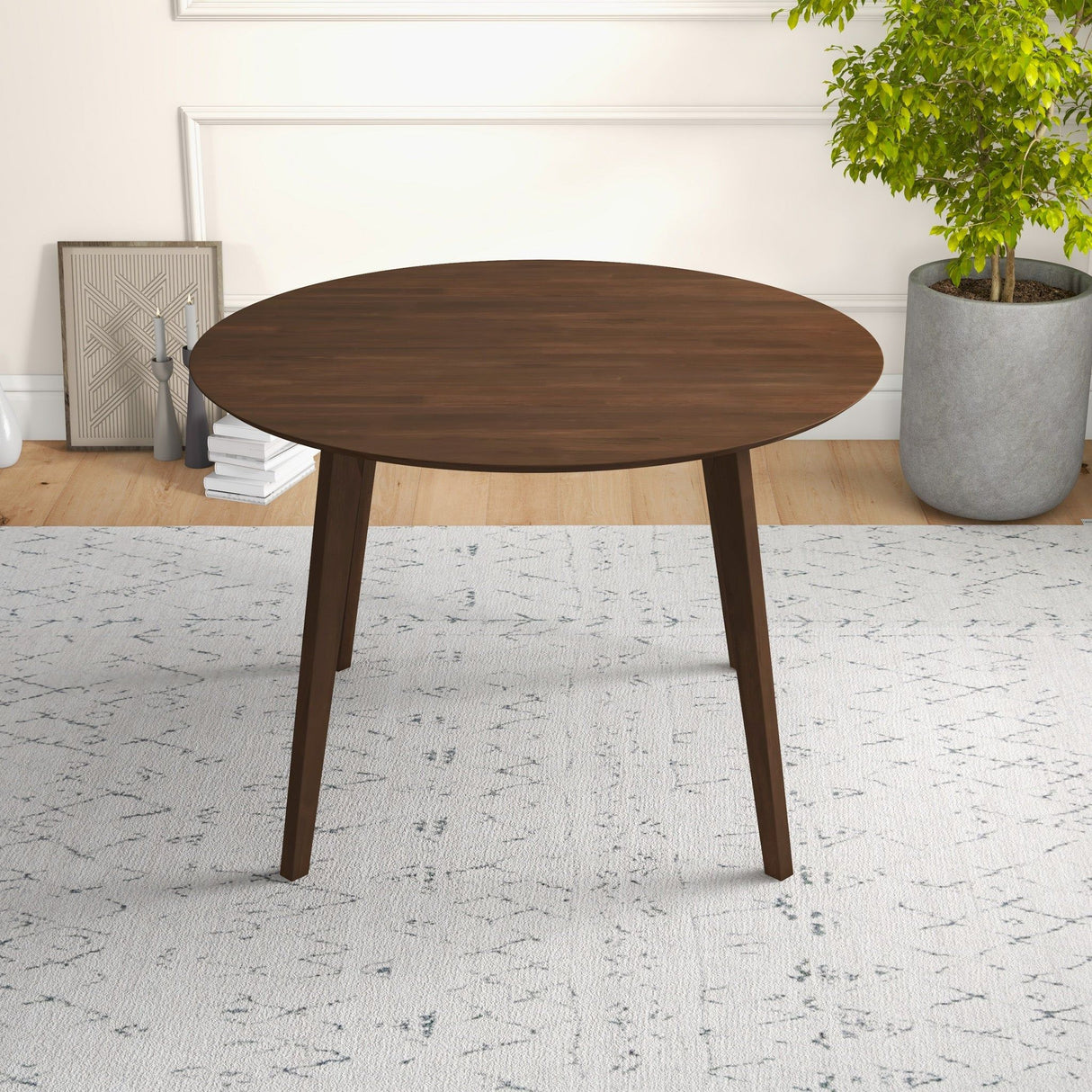 Lara - Dining Table (Walnut) - Brown by Ashcroft Furniture | Bel Furniture