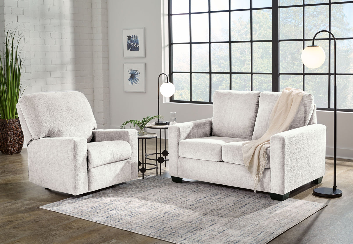 Rannis - Living Room Set Beige 2 Pc. Sofa Sleeper, Rocker Recliner Twin by Signature Design by Ashley® | Bel Furniture