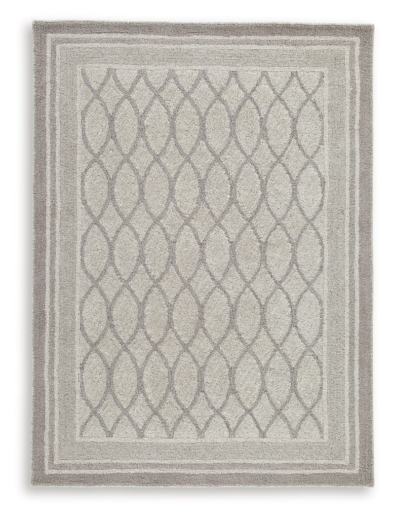 Wimney - Rug Gray 5' x 7' by Signature Design by Ashley® | Bel Furniture