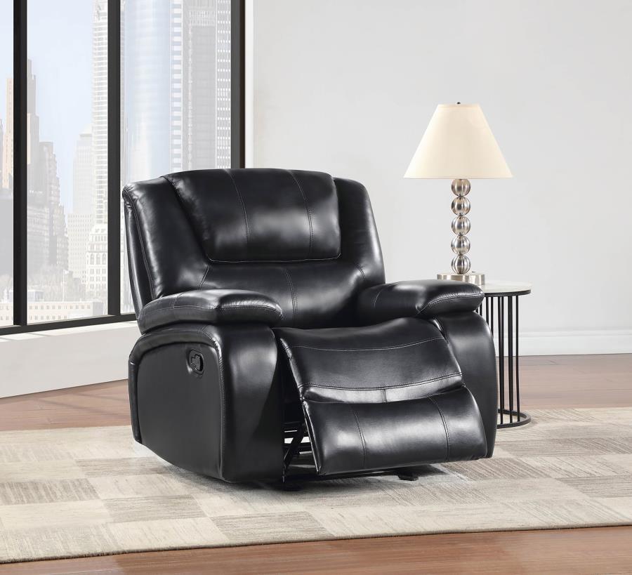 Camila - Upholstered Glider Recliner Chair by Coaster Fine Furniture | Bel Furniture