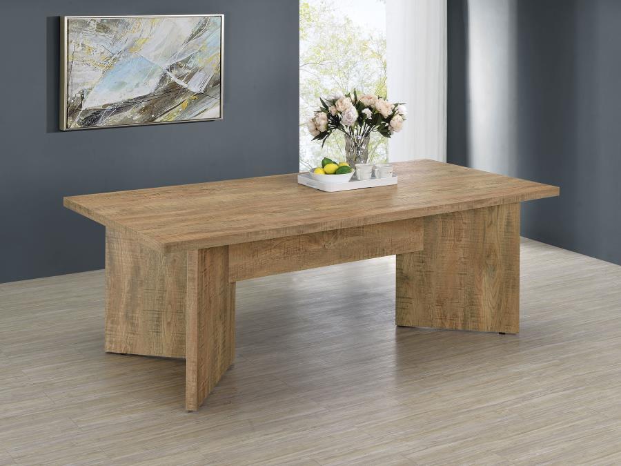 Jamestown - Composite Wood Dining Table - Mango by CoasterEveryday | Bel Furniture