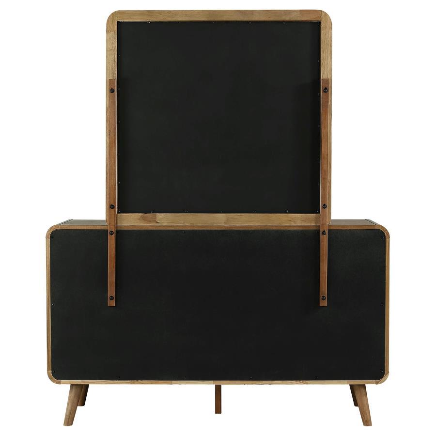 Robyn - 6-Drawer Bedroom Dresser And Mirror by CoasterEssence | Bel Furniture