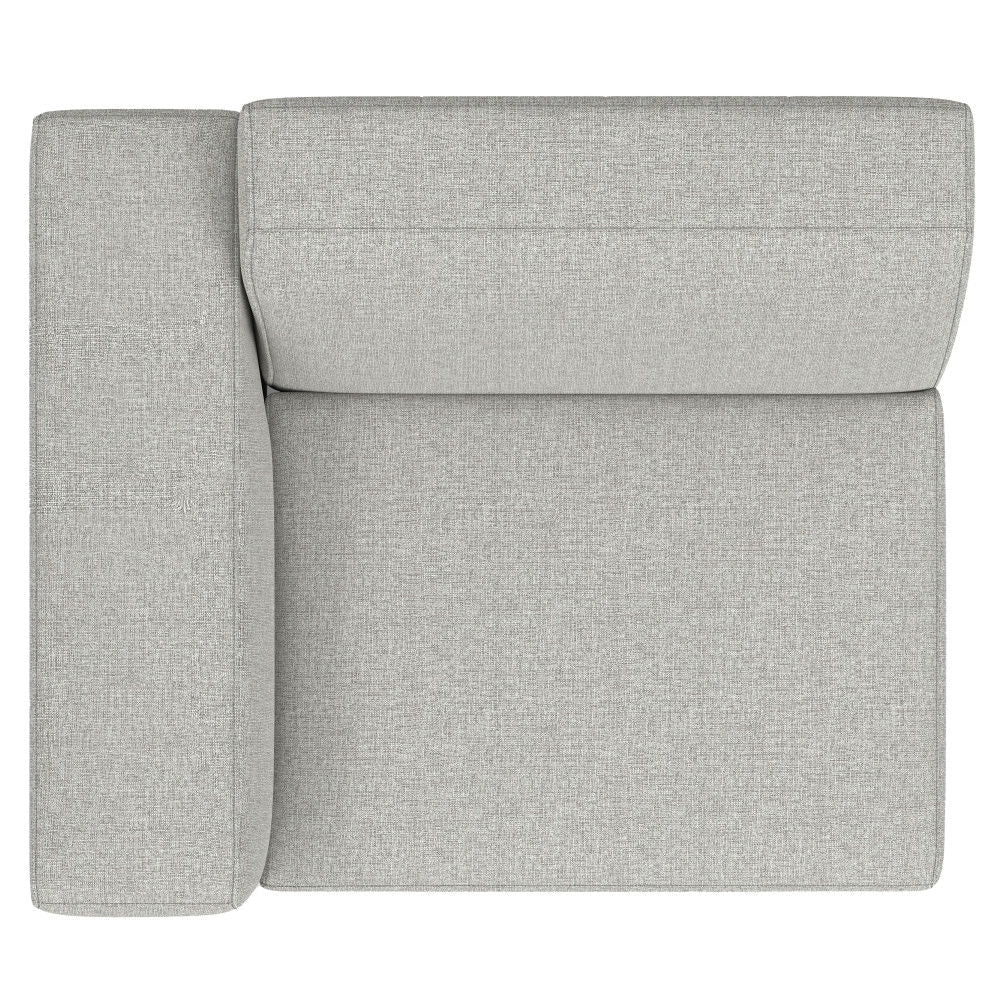 Rex - Left Arm Sofa Module - Gray by Simpli-Home | Bel Furniture
