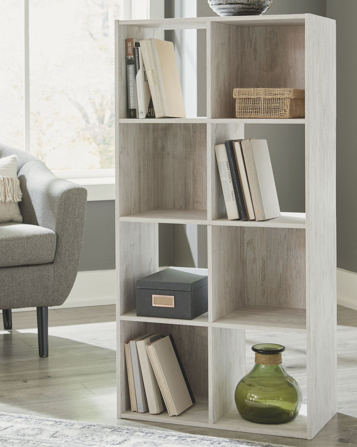 Paxberry - Four Cube Organizer by Signature Design by Ashley® | Bel Furniture