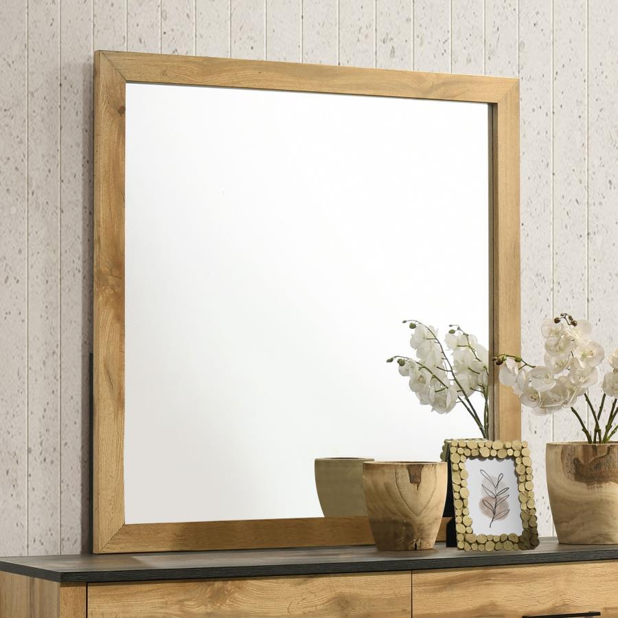 Kaywood - Dresser Mirror - Natural Pine by Coaster Fine Furniture | Bel Furniture