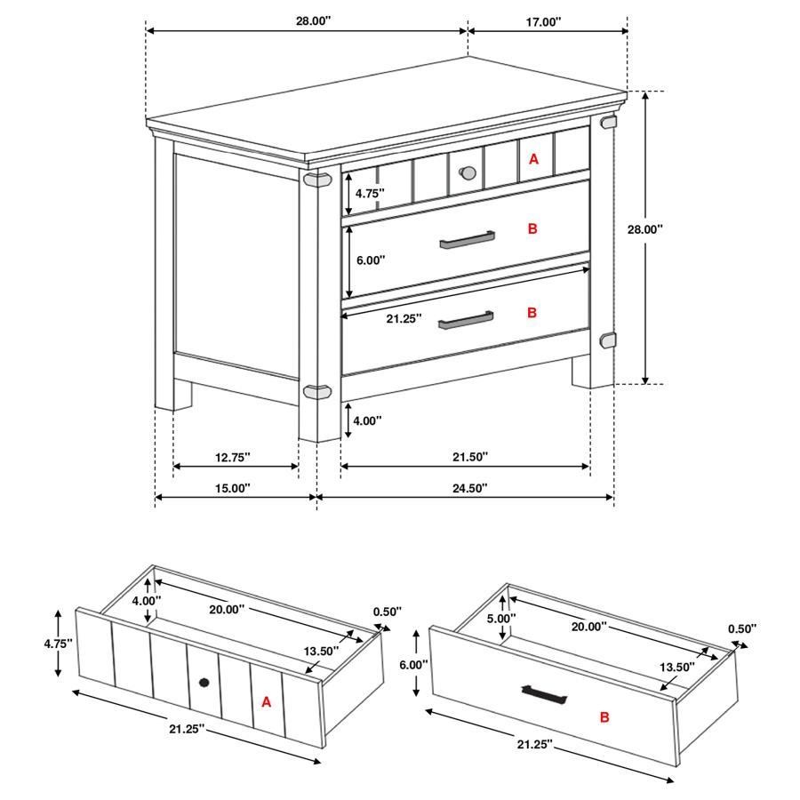 Brenner - Panel Bed Bedroom Set
