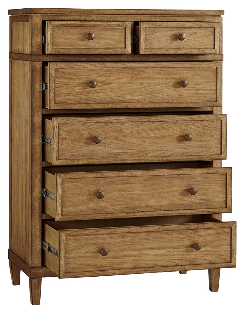 Sharlance - Brown - Six Drawer Chest by Signature Design by Ashley® | Bel Furniture