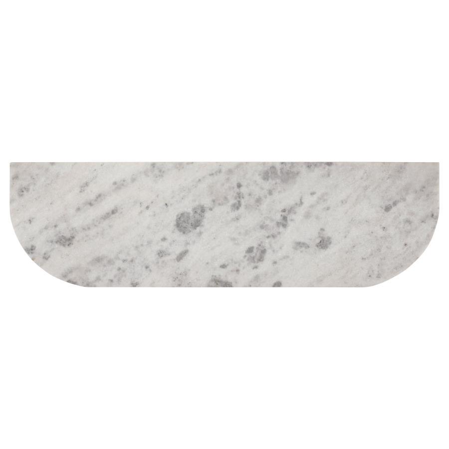 Ortega - 4 Door Marble Top Sideboard Buffet Cabinet - Natural by CoasterElevations | Bel Furniture