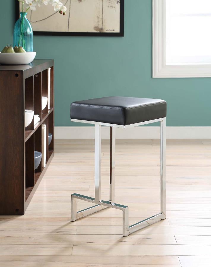 Gervase - Square Stool by CoasterEveryday | Bel Furniture