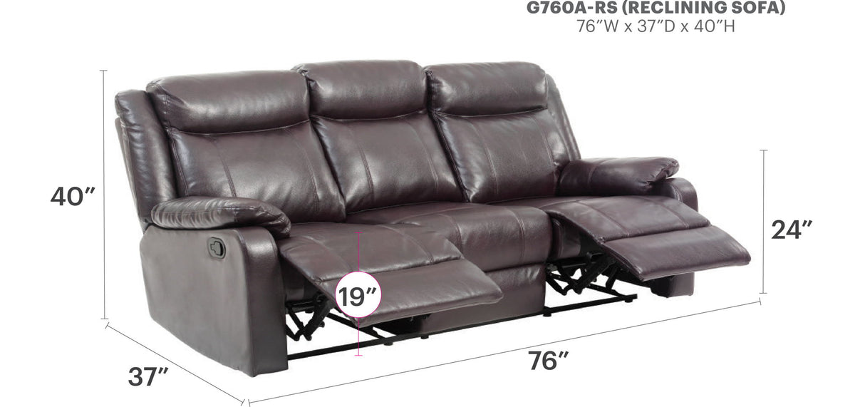 Contemporary Three Seater Sofa