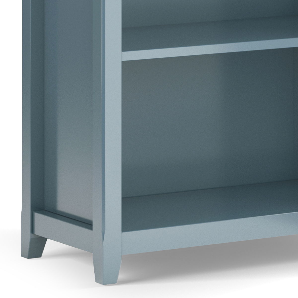 Amherst - 5 Shelf Bookcase, Handcrafted by Simpli-Home | Bel Furniture