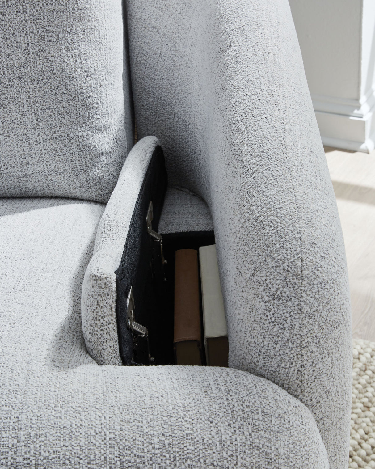 Alainmont Next-Gen Nuvella - Swivel Power Recliner by Signature Design by Ashley® | Bel Furniture