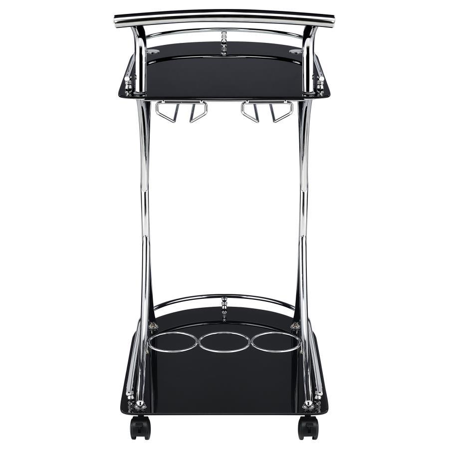 Elfman - 2-Shelve Serving Cart by CoasterEveryday | Bel Furniture