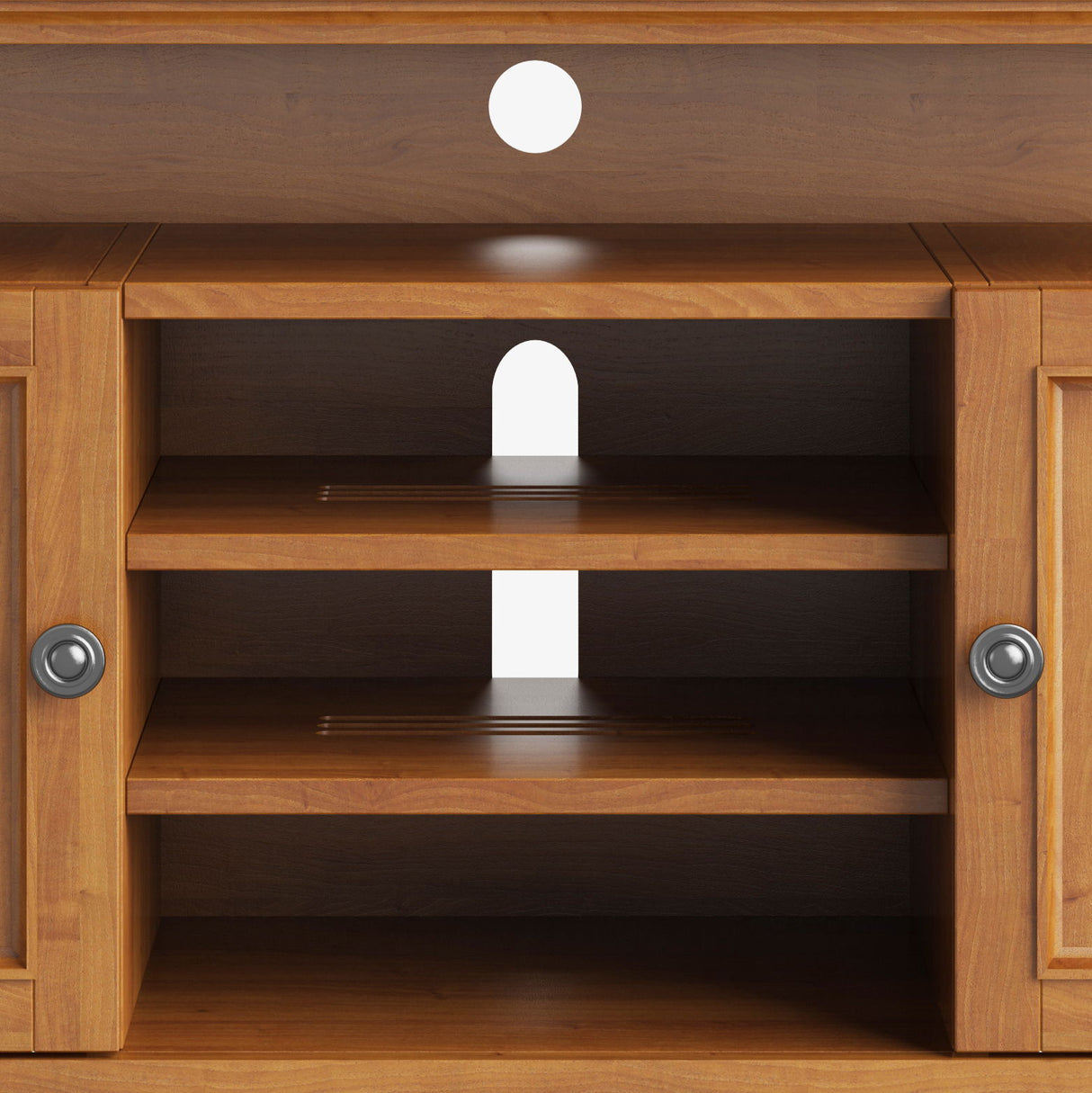 Amherst - TV Media Stand, Handcrafted by Simpli-Home | Bel Furniture