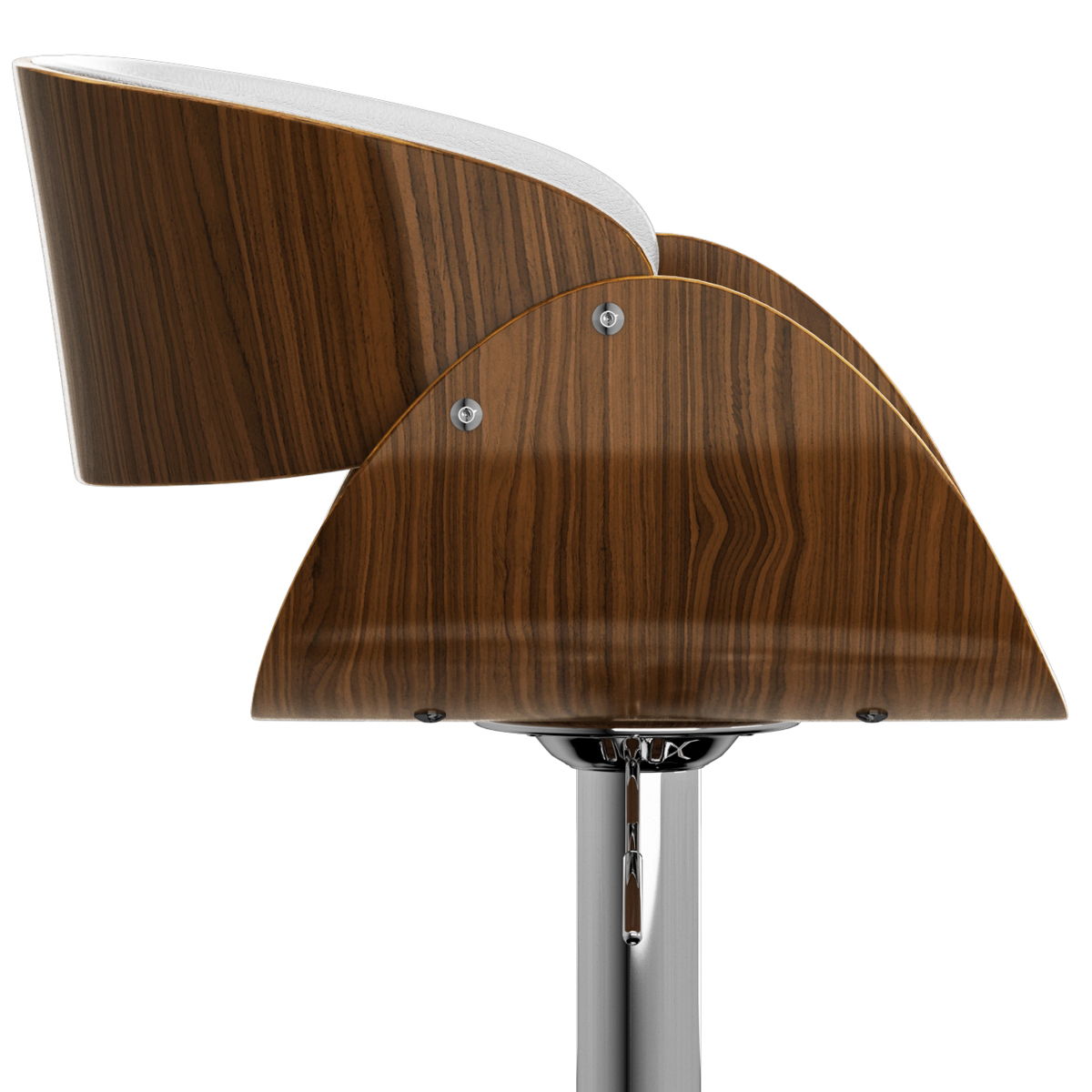 Amery - Mid Century Modern Adjustable Swivel Bar Stool by Simpli-Home | Bel Furniture