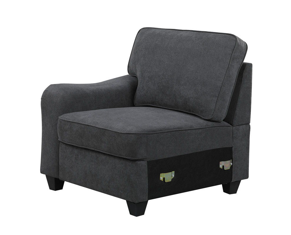 Leo - Woven Modular Sectional Sofa Comfort And Style by Lilola Home | Bel Furniture