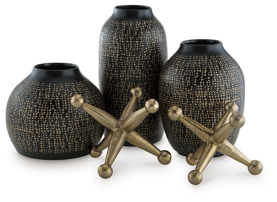 Vinburn - Accessory Set (Set of 5) Black by Signature Design by Ashley® | Bel Furniture