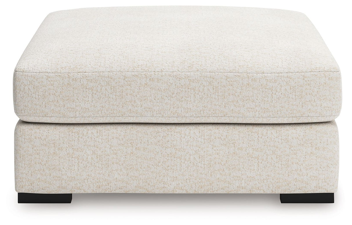 Donelson Creek - Vanilla - Oversized Accent Ottoman by Benchcraft® | Bel Furniture