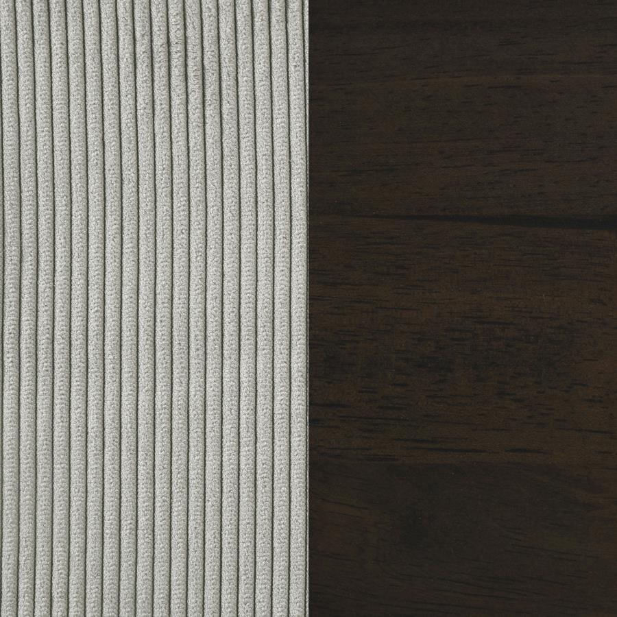 Deerhurst - Upholstered Track Arm Tufted Loveseat - Greige by Coaster Fine Furniture | Bel Furniture