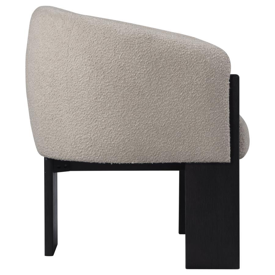 Valdez - Boucle Upholstered Barrel Back Accent Chair by CoasterEveryday | Bel Furniture