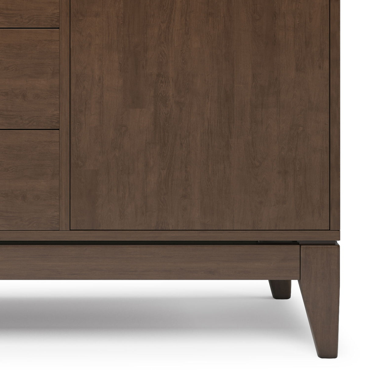 Harper - Sideboard Buffet - Walnut Brown by Simpli-Home | Bel Furniture