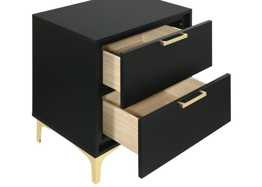 Kendall - 2-Drawer Nightstand by CoasterEveryday | Bel Furniture