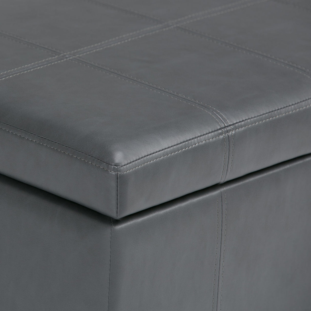 Amelia - Transitional Storage Ottoman Bench by Simpli-Home | Bel Furniture