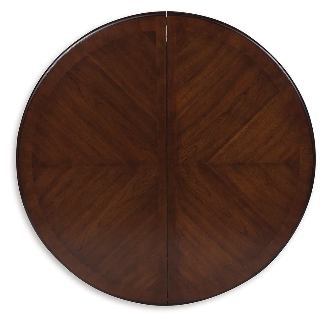 Lavinton - Brown - Oval Dining Room Extension Table by Signature Design by Ashley® | Bel Furniture