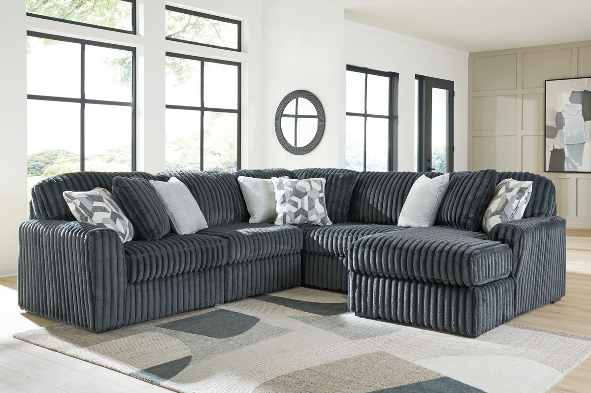 Midnight-Madness - 5 Piece Sectional