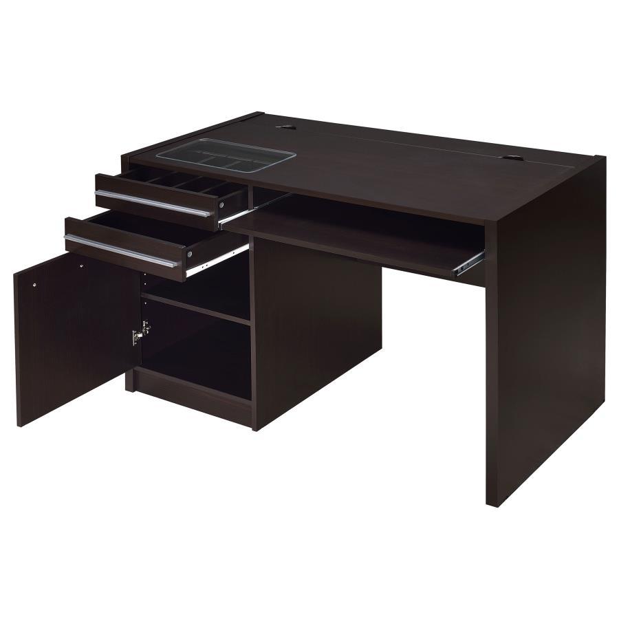 Halston - Office Computer Desk by CoasterEveryday | Bel Furniture
