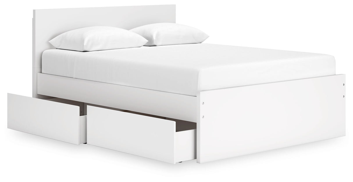 Onita - Panel Platform Bed With Storage by Signature Design by Ashley® | Bel Furniture