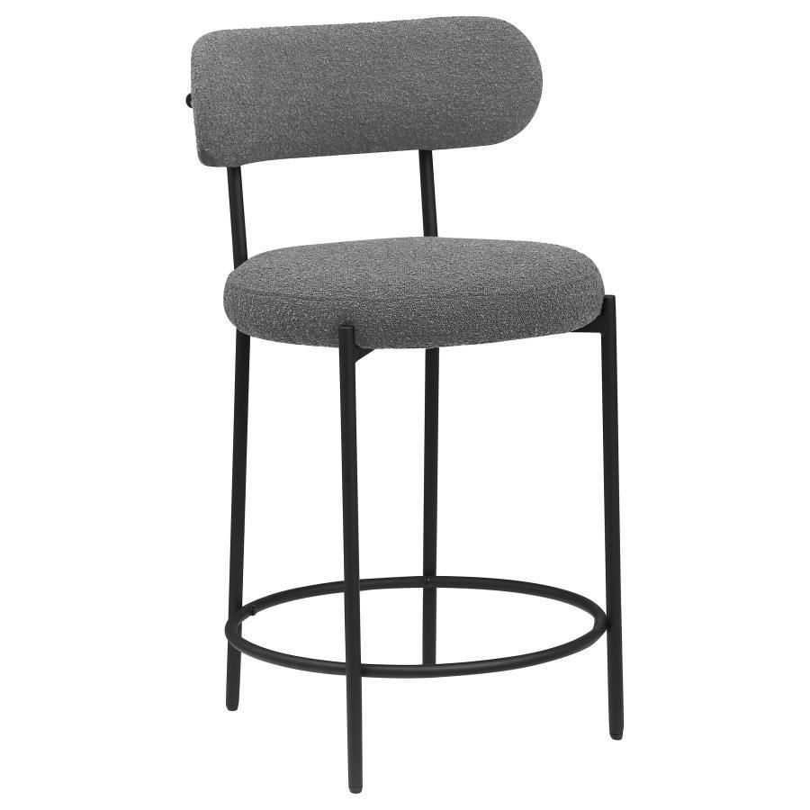 Viola - Boucle Upholstered Bar Stool (Set of 2) by Coaster Fine Furniture | Bel Furniture